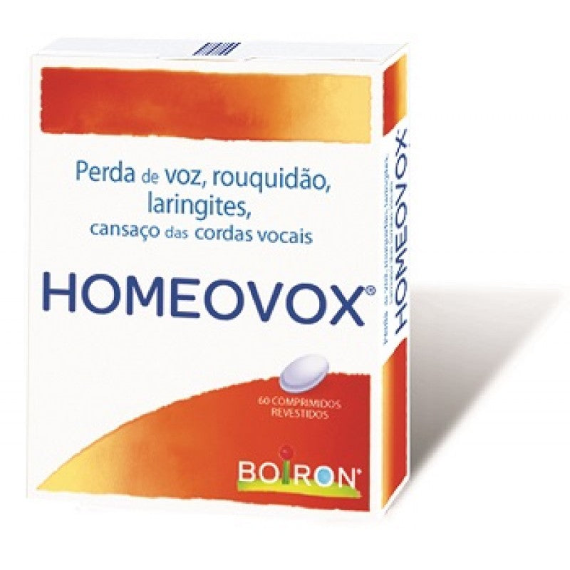 Homeovox Blister 60 Unidade(s) Comp - Farmácia Garcia