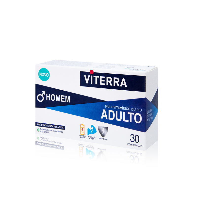 Viterra Homem Adulto Comprimidos x30 - Farmácia Garcia