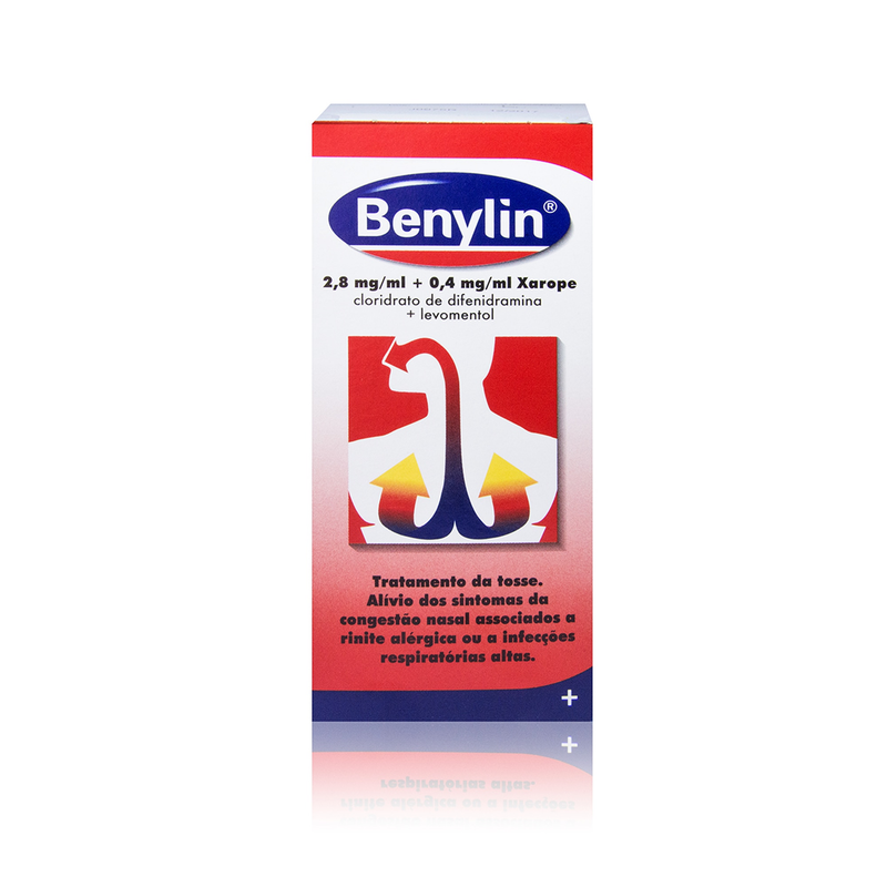 Benylin (200mL), 2,8/0,4 mg/mL x 1 xar mL - Farmácia Garcia