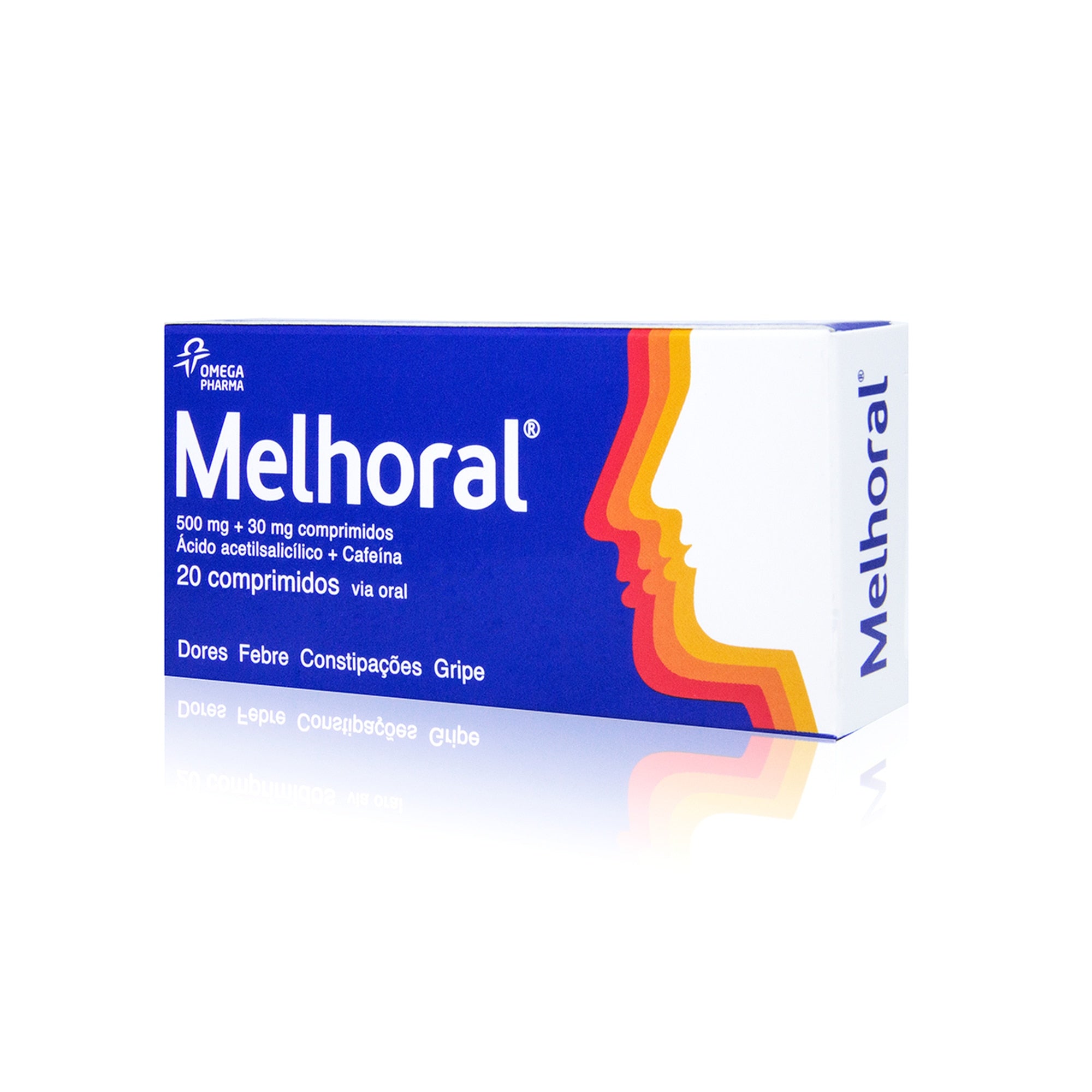 Melhoral, 500/30 mg x 20 comp - Farmácia Garcia