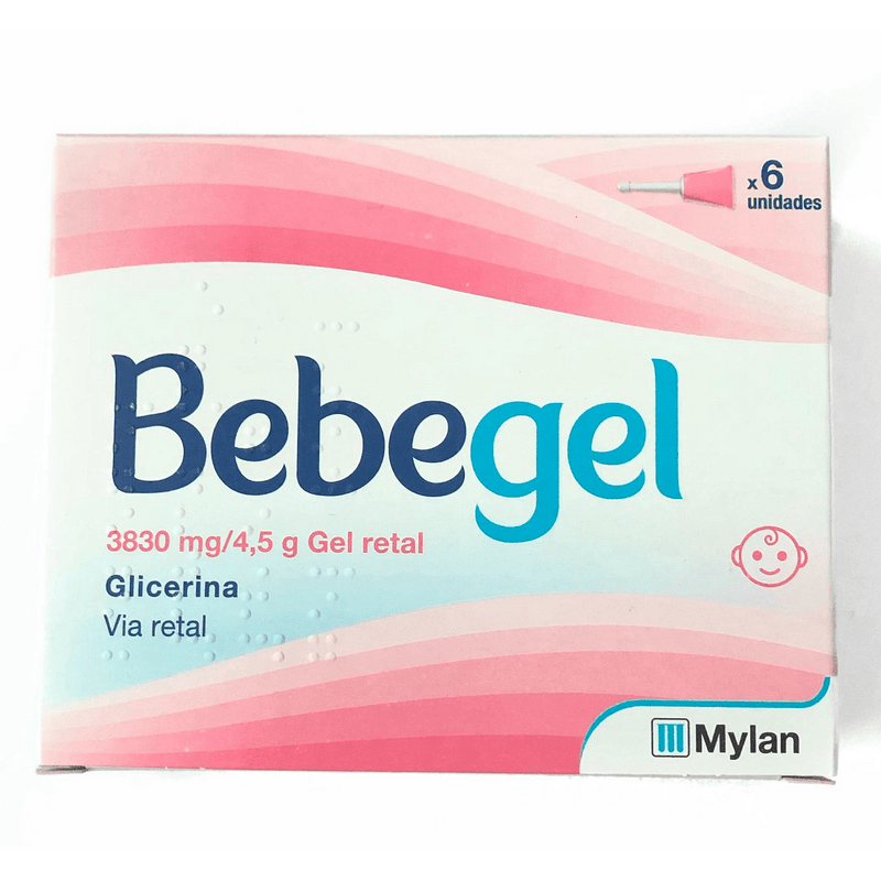 Bebegel, 3830 mg/4,5 g x 6 gel rectal bisnaga - Farmácia Garcia