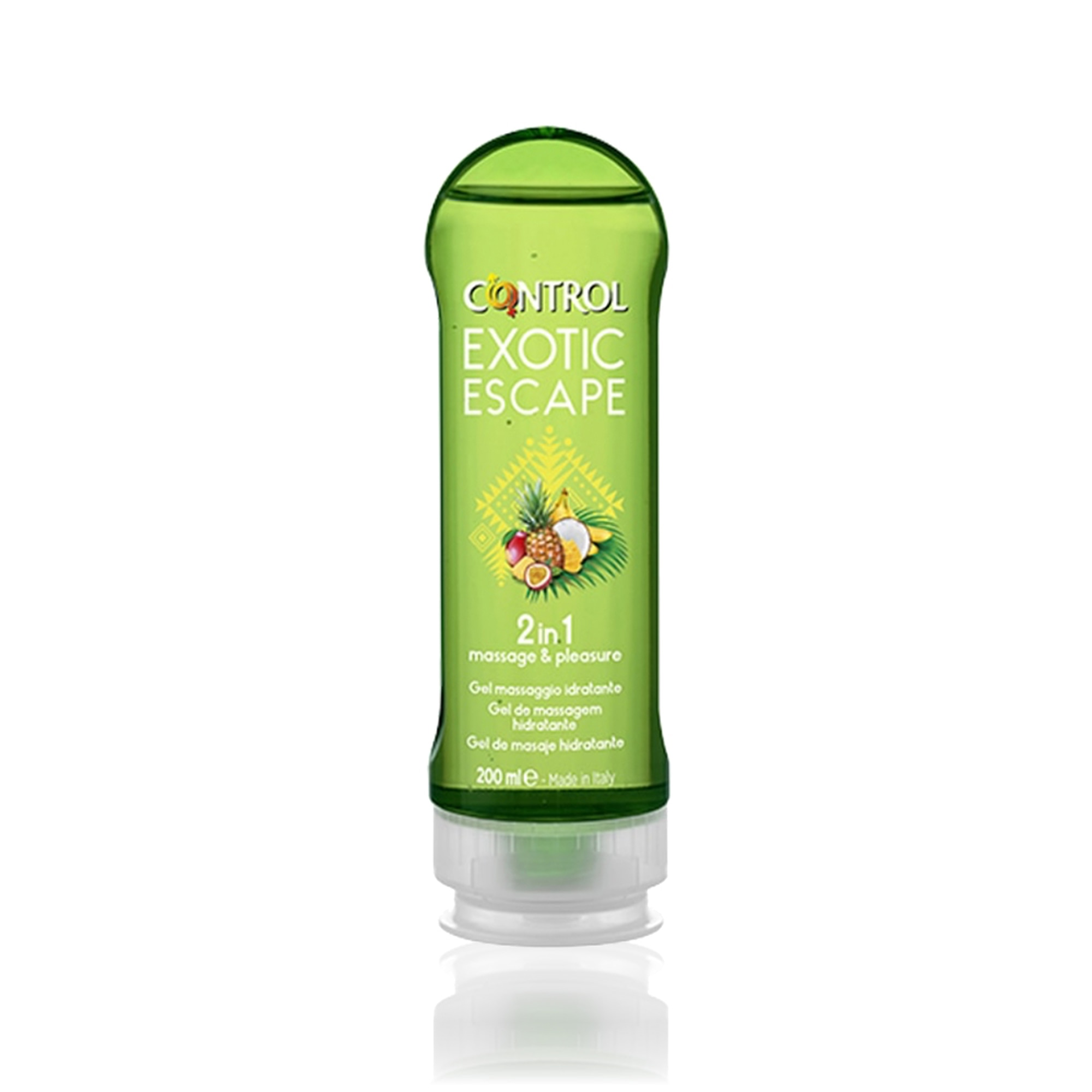 Control® Exotic Escape Gel Massagem 2 em 1 200ml - Farmácia Garcia