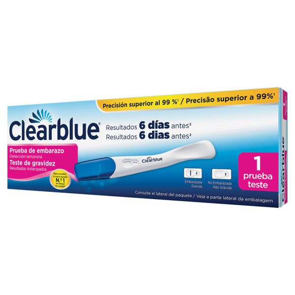 Clearblue Teste Gravidez 6 Dias X1 - Farmácia Garcia