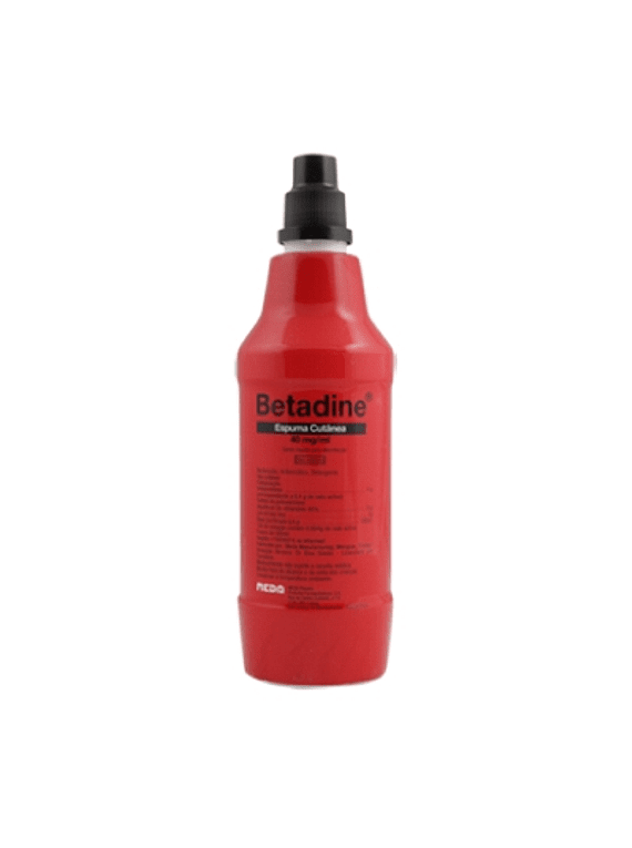 Betadine, 40 mg/mL-500 mL x 1 esp cut - Farmácia Garcia