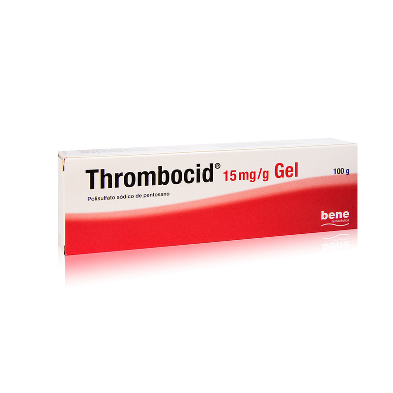 Thrombocid, 15 mg/g-100 g x 1 gel bisnaga - Farmácia Garcia