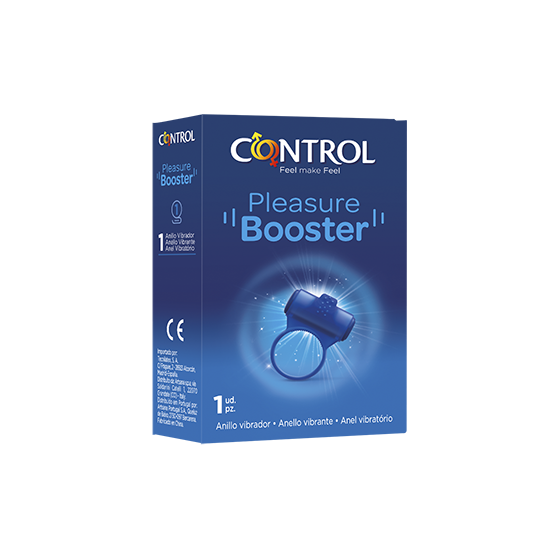 Control® Pleasure Booster Anel Vibratório - Farmácia Garcia