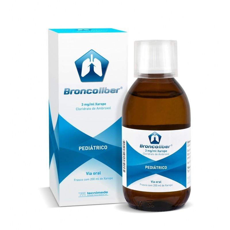 Broncoliber, 3 mg/mL-200 mL x 1 xararope mL - Farmácia Garcia