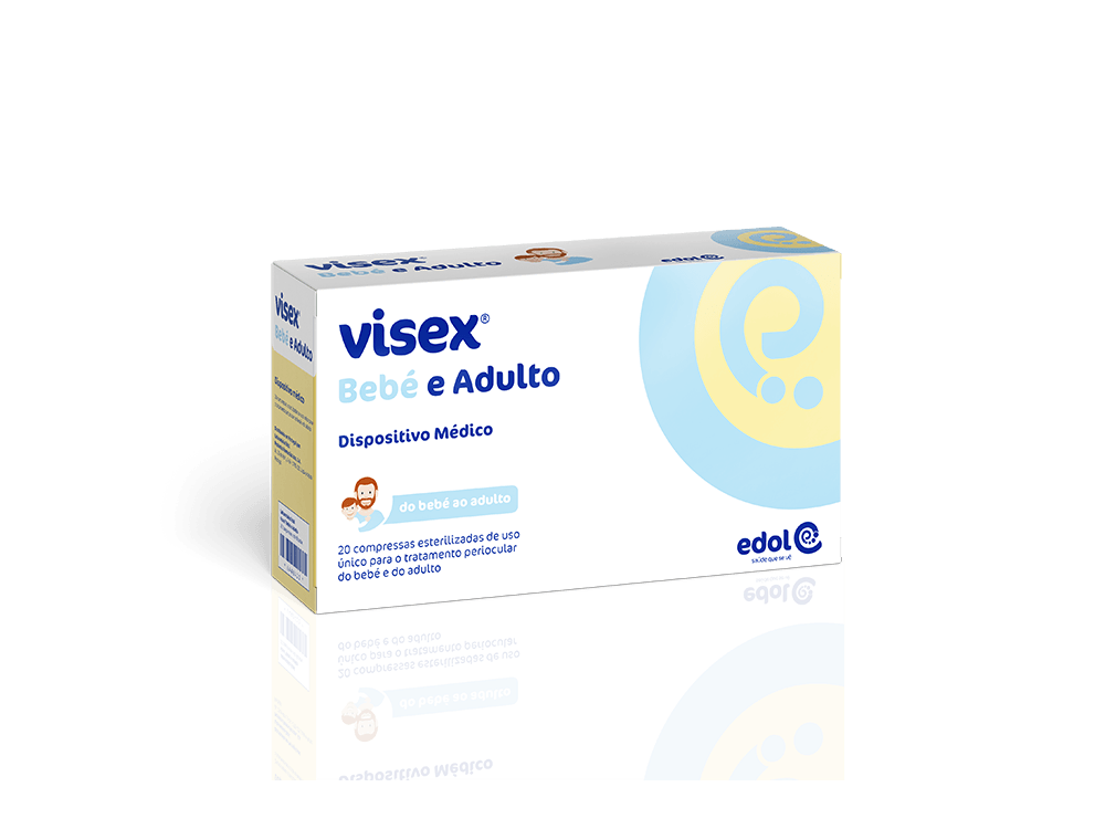 Visex Bebe E Adulto Compressas Esterilizadas Periocul x20 - Farmácia Garcia