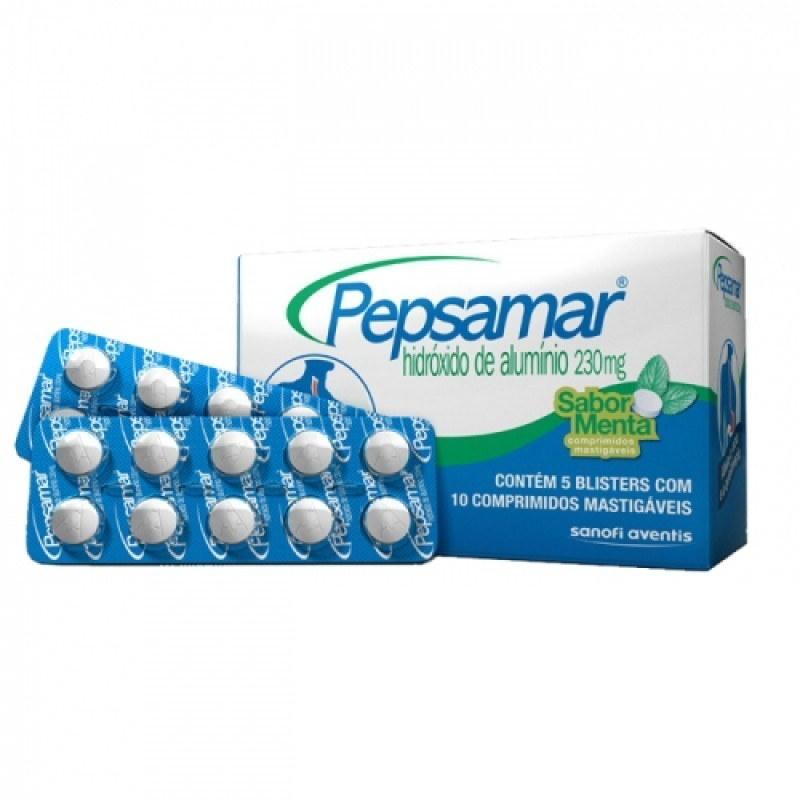 Pepsamar 240 mg x 60 comp mast - Farmácia Garcia