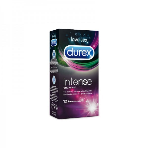 Durex® Intense Orgasmic Preservativos x12 - Farmácia Garcia
