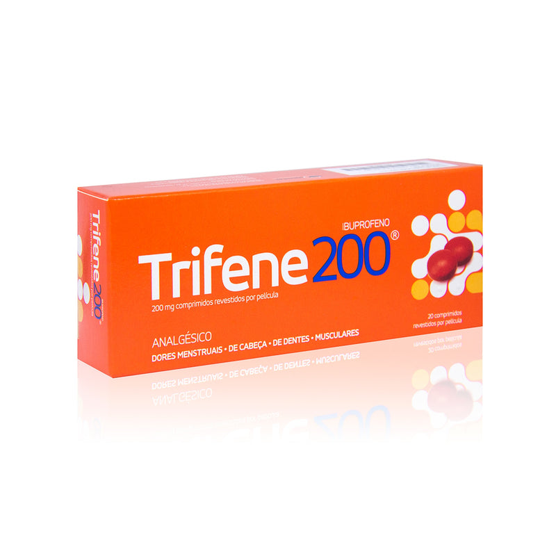Trifene, 200 mg x 20 comp rev - Farmácia Garcia