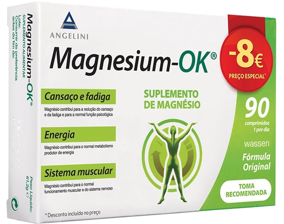Magnesium-OK Comprimidos x90 - Farmácia Garcia