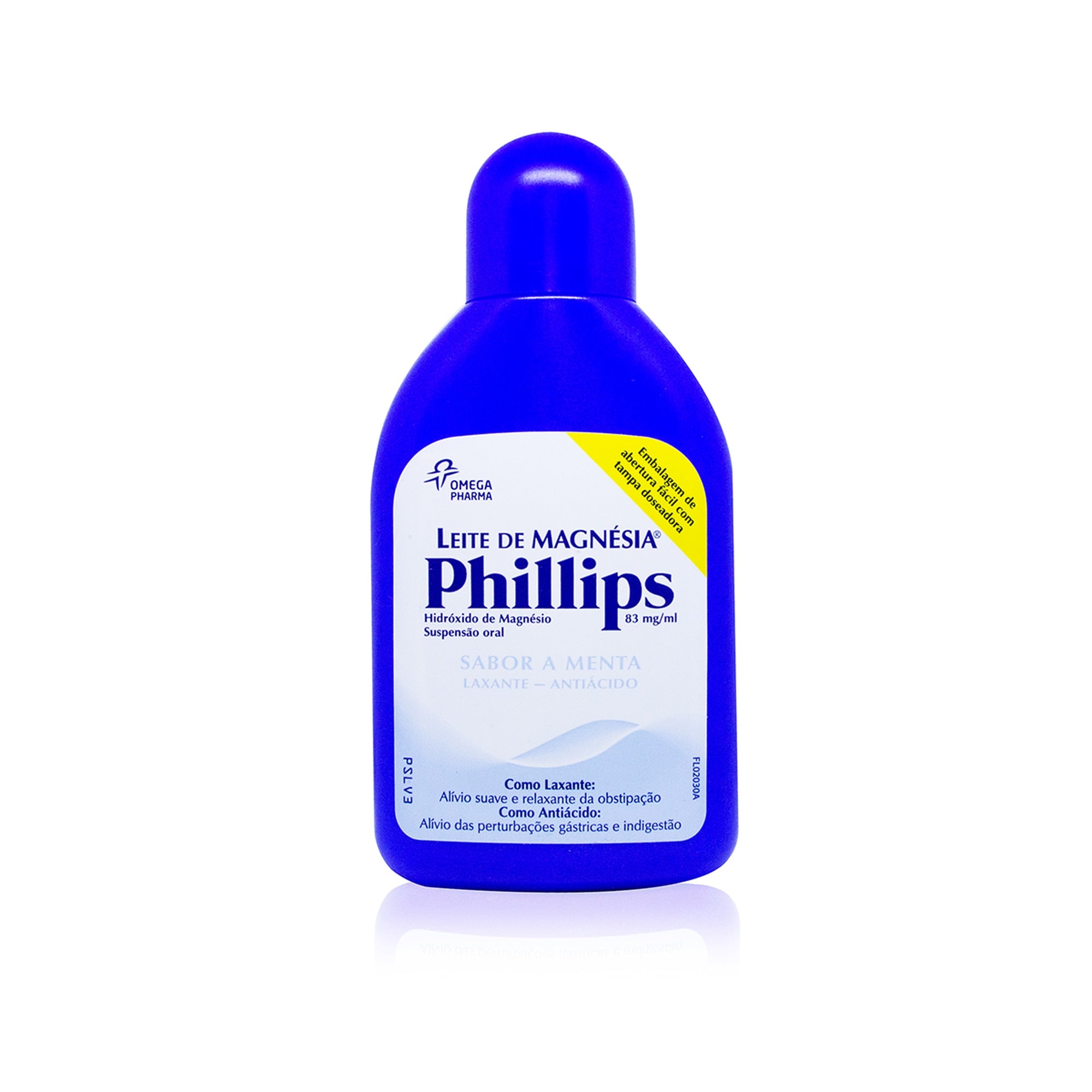 Leite Magnesia Phillips, 83 mg/mL-200mL x 1 susp oral mL - Farmácia Garcia