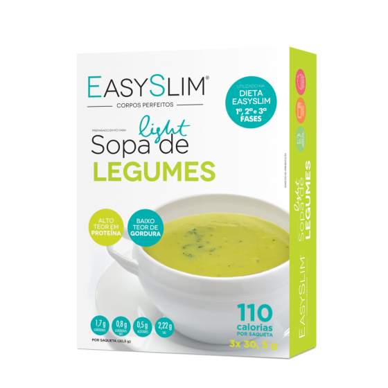 Sopa Light Legumes 30,5g x3 - Farmácia Garcia