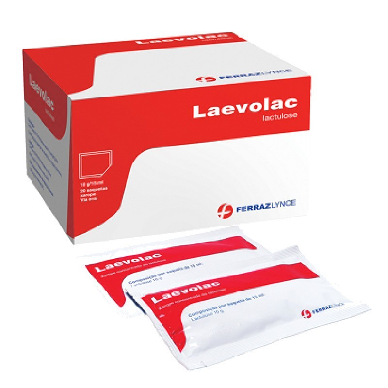 Laevolac, 10 g/15 mL x 20 xar saq - Farmácia Garcia