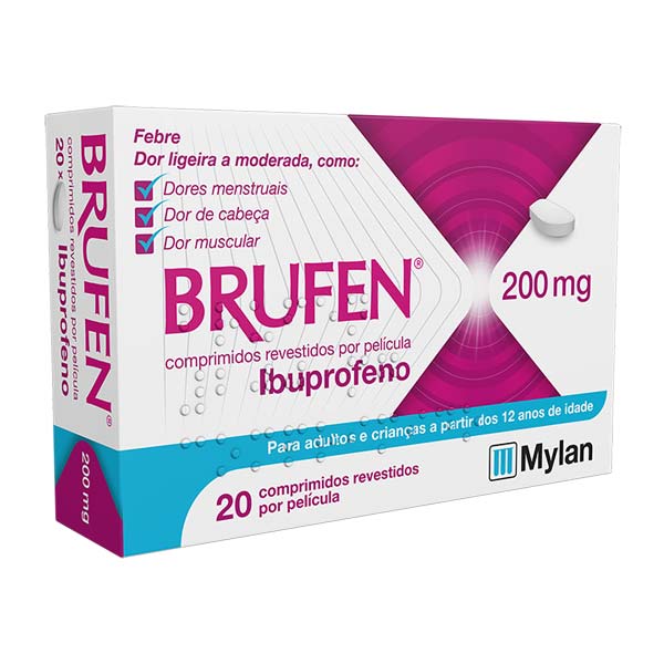 Brufen, 200 mg x 20 comp rev - Farmácia Garcia