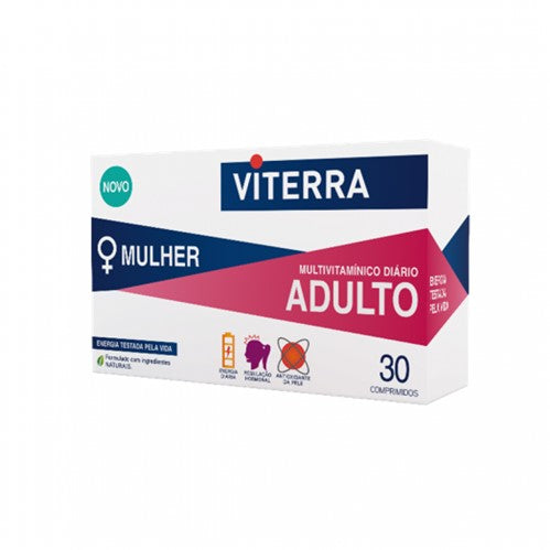Viterra Mulher Adulto Comprimidos x30 - Farmácia Garcia