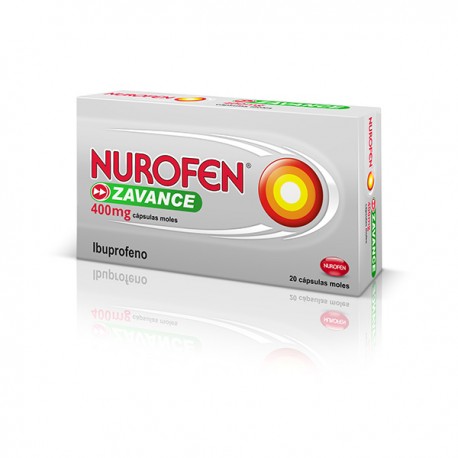 Nurofen Xpress, 400 mg x 20 cáps mole - Farmácia Garcia