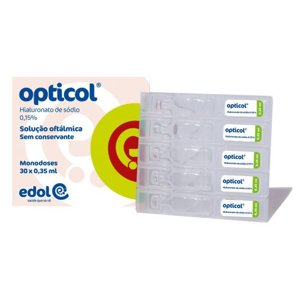 Opticol Sol Oft 0,15% 0,35ml X30 - Farmácia Garcia