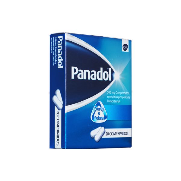 Panadol, 500 mg x 20 comp rev - Farmácia Garcia