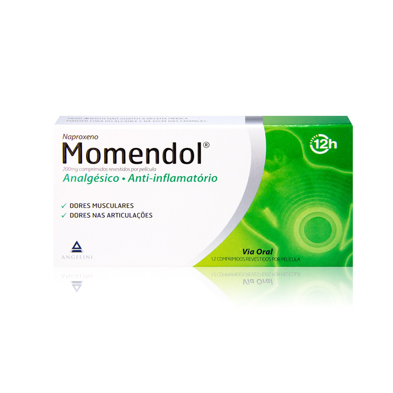 Momendol, 200 mg x 12 comp rev - Farmácia Garcia