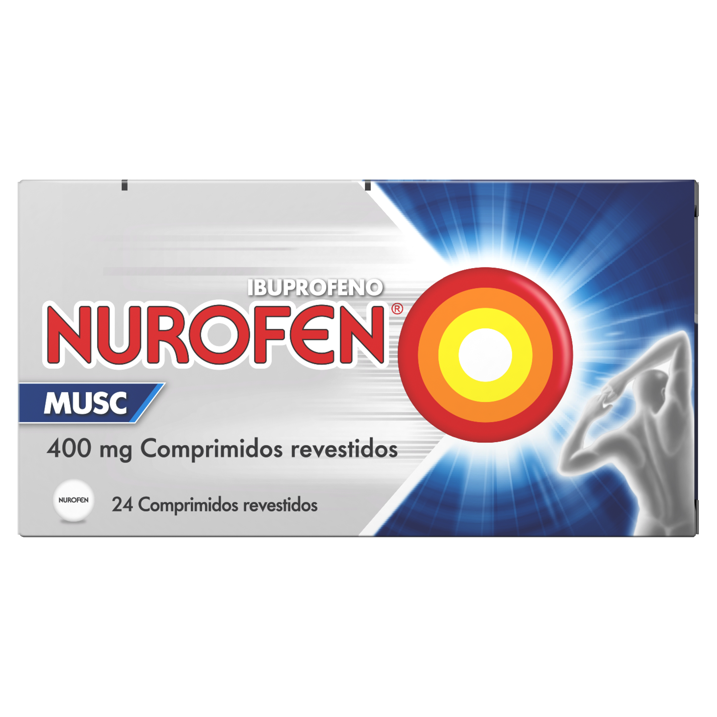 Nurofen Musc, 400 mg x 24 comp rev - Farmácia Garcia