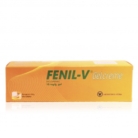 Fenil-V Gelcreme, 10 mg/g-100 g x 1 gel bisnaga - Farmácia Garcia
