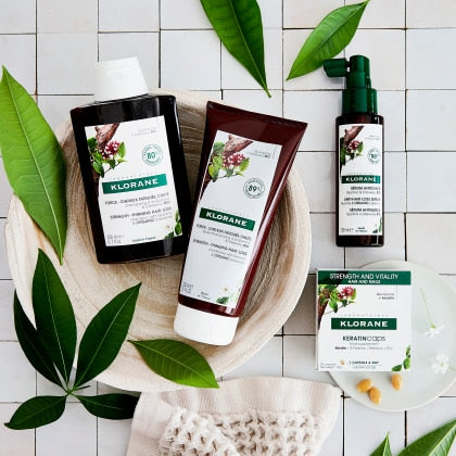 Klorane Capilar Champô Quinina & Edelvaisse BIO 400ml - Farmácia Garcia