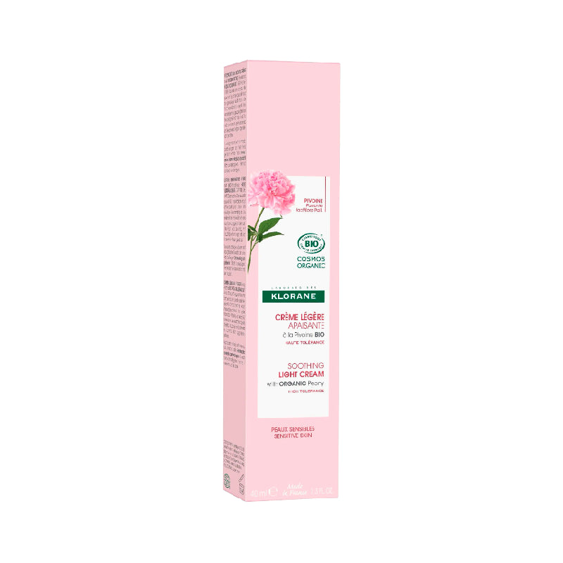 Klorane Peonia Creme Calmante Ligeiro 40ml - Farmácia Garcia