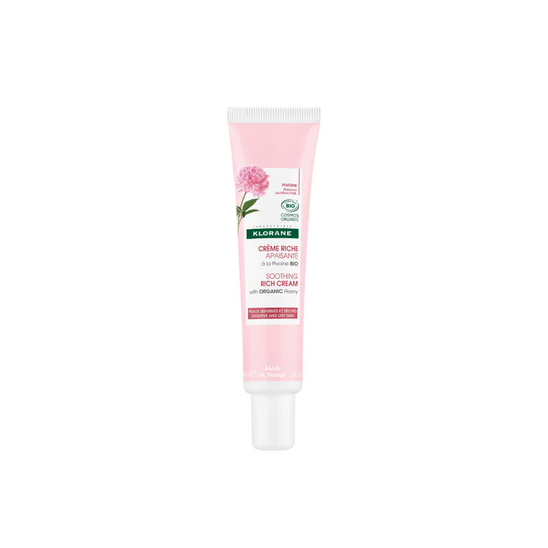 Klorane Peonia Creme Calmante Rico 40ml - Farmácia Garcia