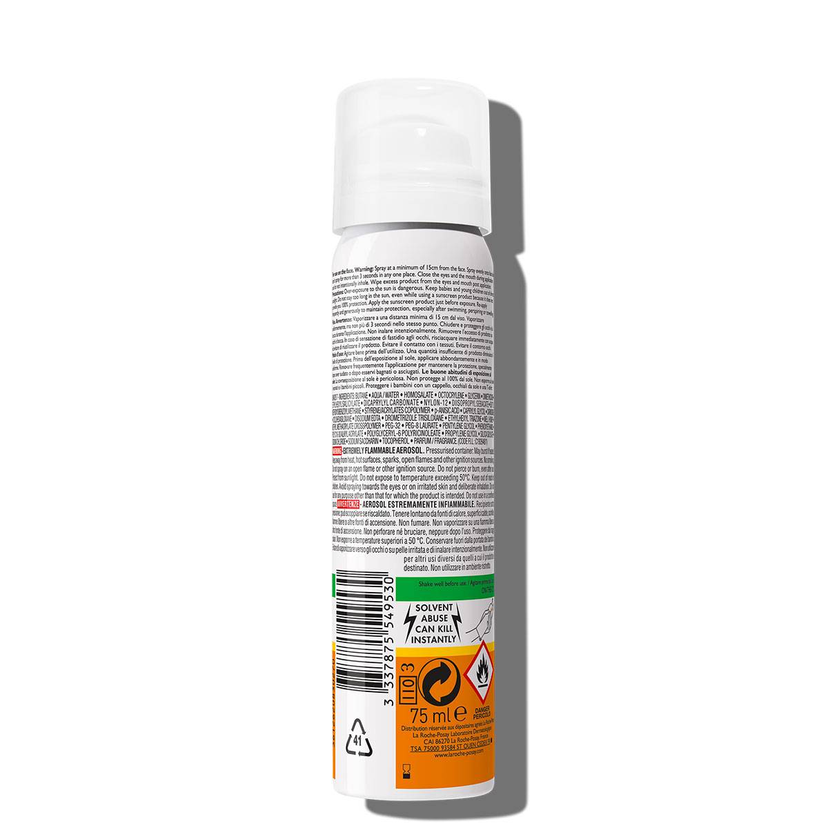 Anthelios Bruma de Rosto Anti-brilho SPF50 75ml - Farmácia Garcia