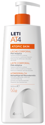 LetiAT4 Leite Corporal 500ml - Farmácia Garcia