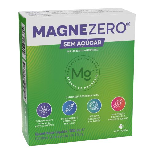MagneZero 20 Ampolas 10ml - Farmácia Garcia