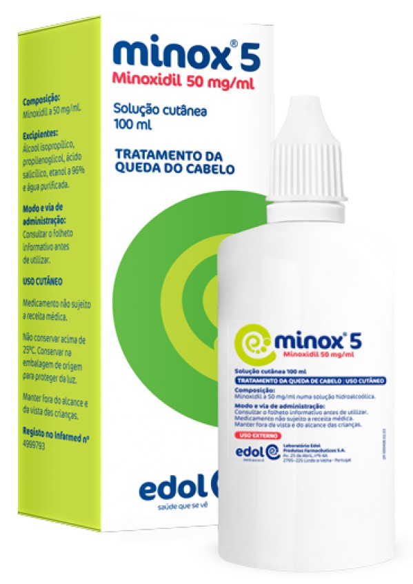 Minox 5 50mg/ml 1 Unidade de 100ml - Farmácia Garcia