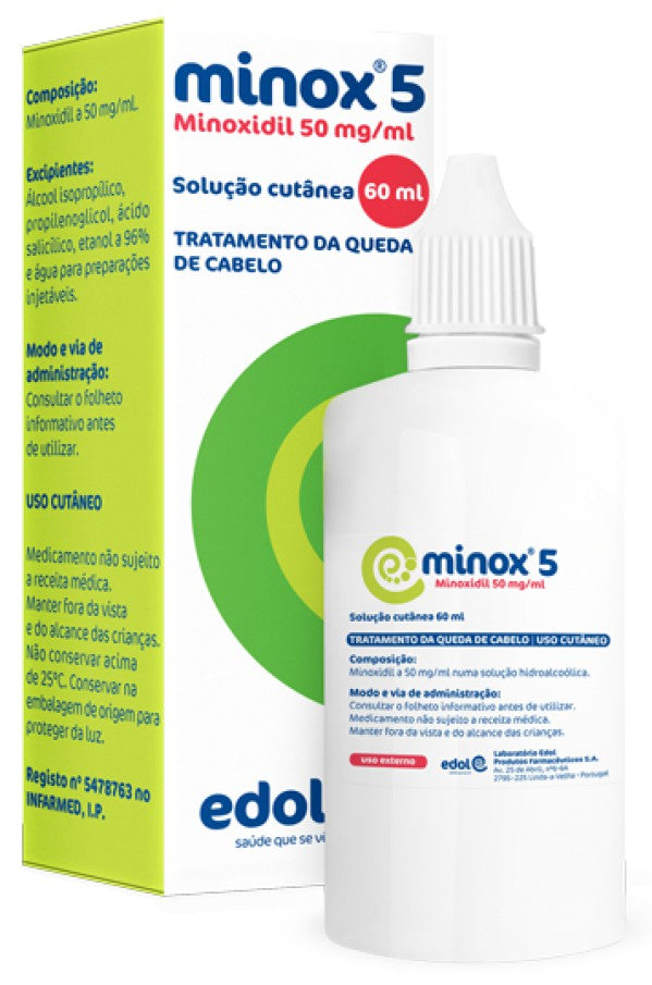 Minox 5 50mg/ml 1 Unidades de 60ml - Farmácia Garcia