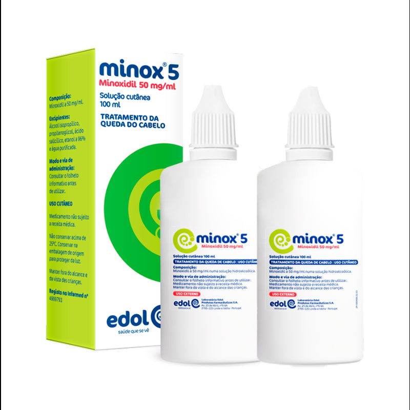 Minox 5 50mg/ml 2 Unidades de 100ml - Farmácia Garcia