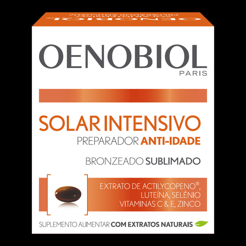 Oenobiol Solar Intensivo Anti-idade 30 cápsulas - Farmácia Garcia