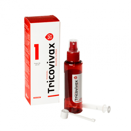 Tricovivax 50mg/ml Solução Cutânea 100ml - Farmácia Garcia