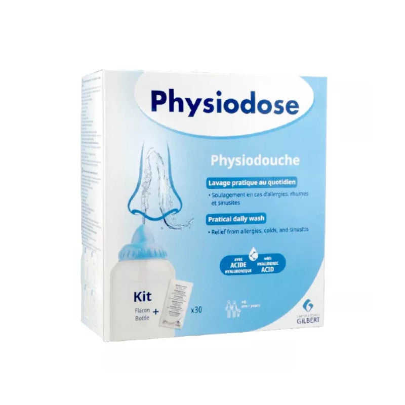 Physiodose Physiodouche Kit Irrigação Nasal - Farmácia Garcia