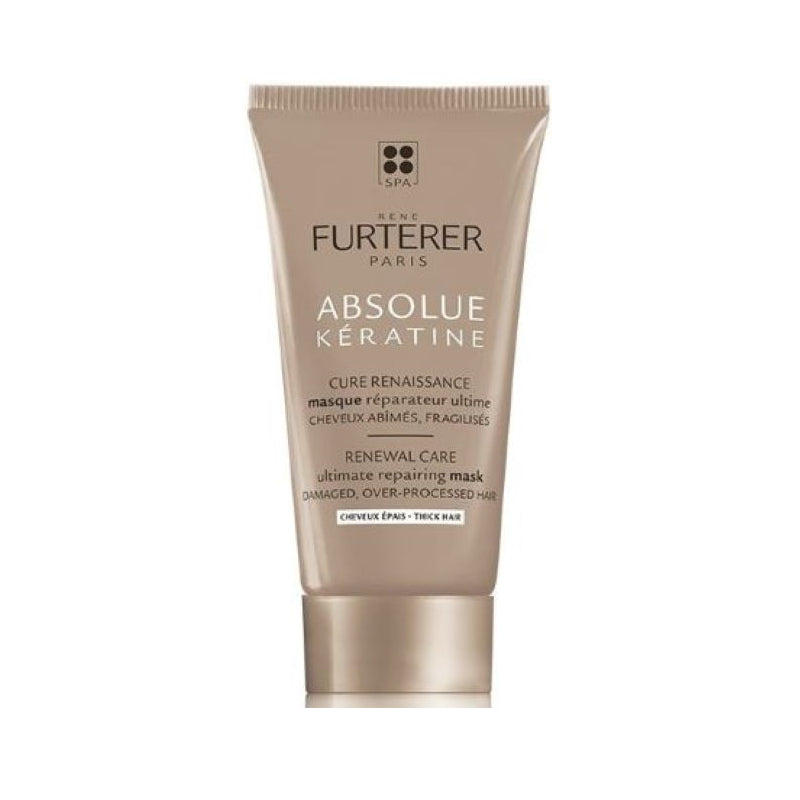 Rene Furterer Absolute Keratine Máscara Reparadora Extrema Cabelos Espessos 100ml - Farmácia Garcia