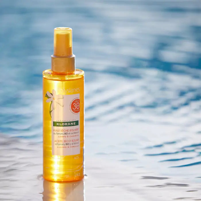 Klorane Solar Polysiane Óleo Seco SPF30 200ml - Farmácia Garcia