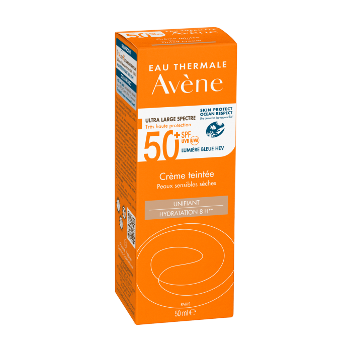 Avene Solar Creme com Cor Spf50+ Pele Seca - Farmácia Garcia