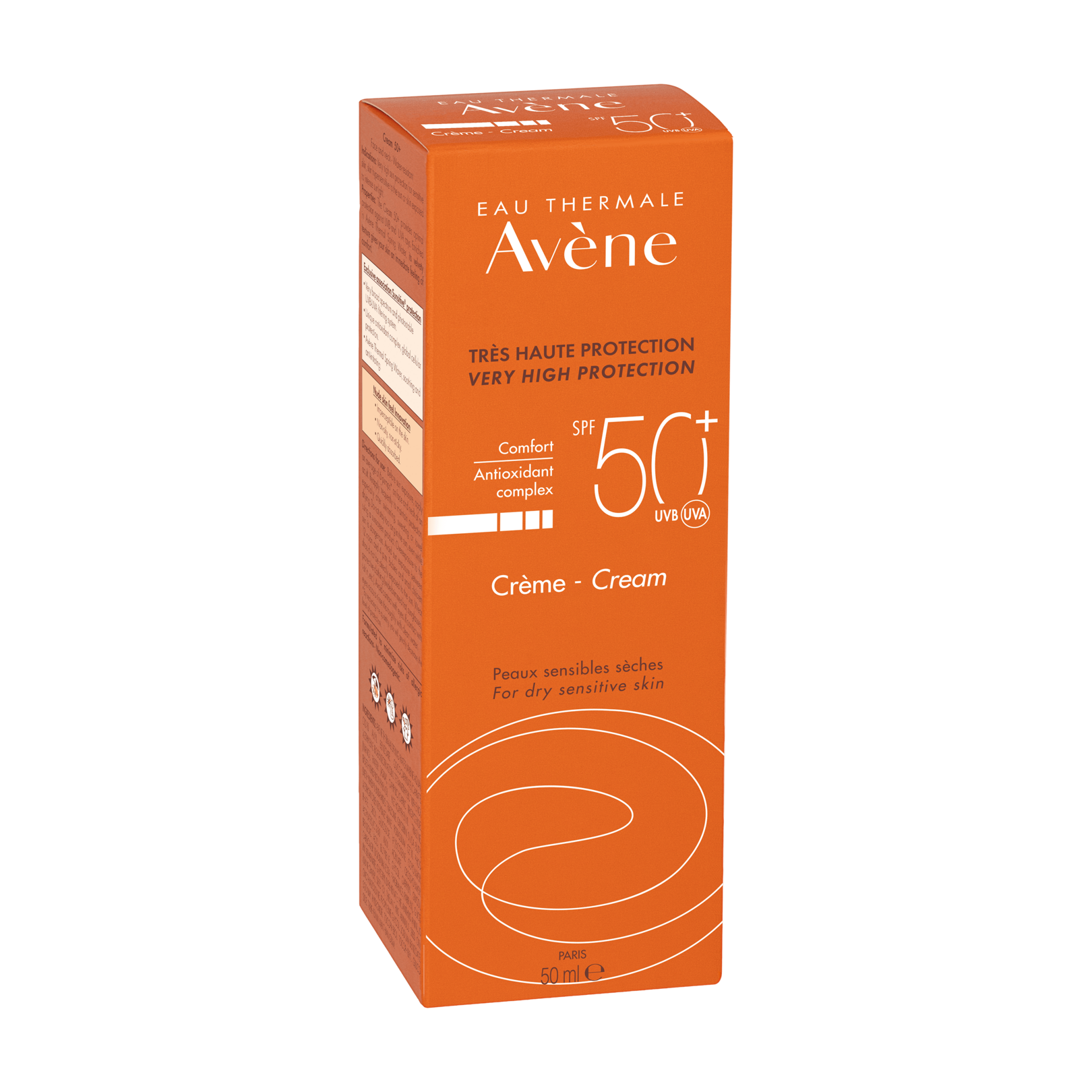 Avene Solar Creme Spf50+ Pele Seca - Farmácia Garcia