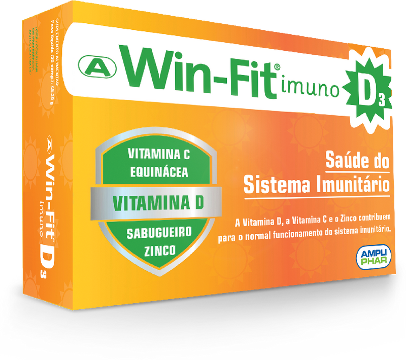 Win-Fit Imuno D3 30 Comprimidos - Farmácia Garcia